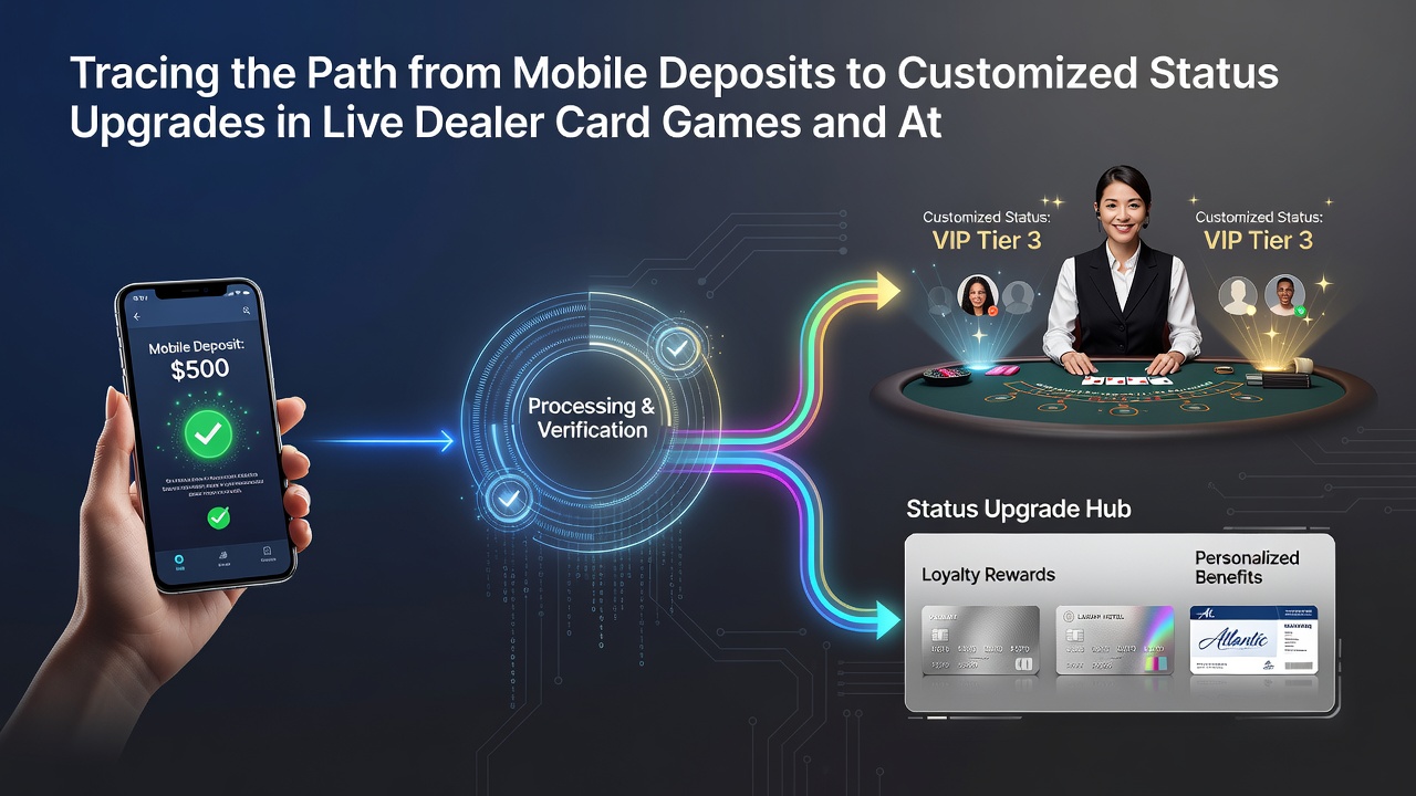 Darstellung von Statuslevel-Aufstiegen während mobiler Live-Casino-Sessions und Sportwetten